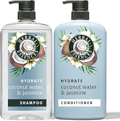 Herbal Essences Coconut Water & Jasmine Shampoo and Conditioner Set, 29.2 Fl Oz