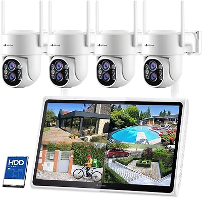 Kittyhok KDS30T4 Wireless Security Camera System