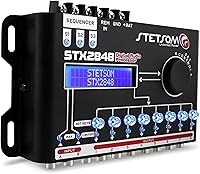 Stetsom STX 2848 DSP Crossover & Equalizer 8 Channel Digital Signal Processor — image 3