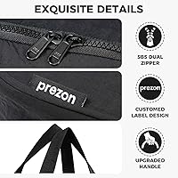 Prezon Hanging Toiletry Bag for Women, L-Black — image 7