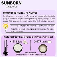 Sunborn Organics Pure Whipped Tallow Balm, Cozy Lavender, 4oz — image 7