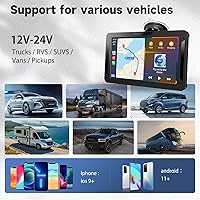 Leadtree 7-inch HD Portable Wireless CarPlay Screen — image 10