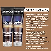 John Frieda Midnight Brunette Shampoo & Conditioner Set 8.3oz — image 3