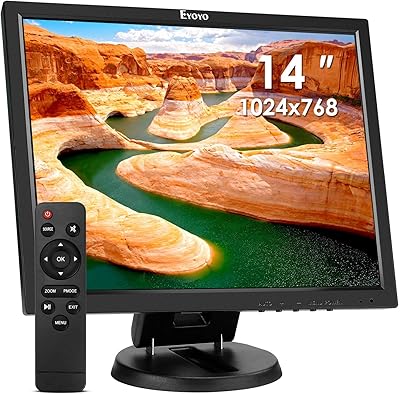 Eyoyo 14-inch LCD Monitor EM14A
