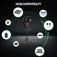 PRORECK Party 12 1000W Powered PA Speaker System — image 4