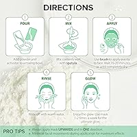 Ebanel Collagen Peptides Wash-Off Face Mask Set, 8 Pack — image 9