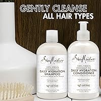 SheaMoisture Daily Hydration Shampoo & Conditioner Set, 13 Oz Each — image 3