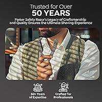 Parker SRX Stainless Steel Straight Razor — image 8