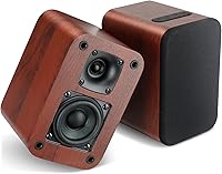 RIOWOIS DS6701NP Powered Bluetooth Bookshelf Speakers — image 1