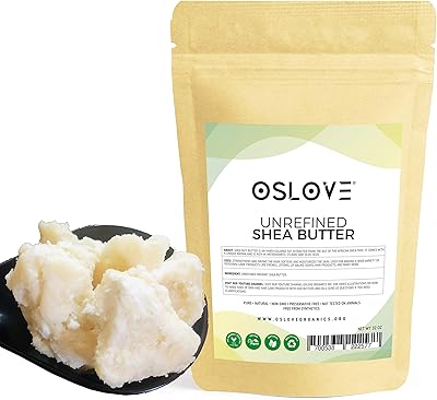 Oslove Organics Organic Unrefined Shea Butter 2 LB
