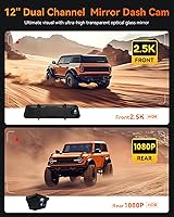 WOLFBOX G840H Mirror Dash Cam — image 5