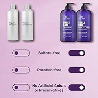 Botanic Hearth Curly Hair Shampoo and Conditioner Set, 16 Fl Oz x 2 — image 4