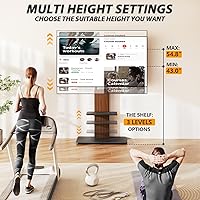 TVON Heavy Duty Floor TV Stand for 55-90 inch TVs — image 3