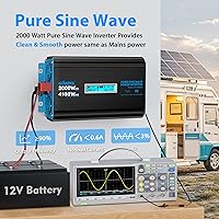 GIANDEL 2000 Watt Pure Sine Wave Power Inverter — image 6