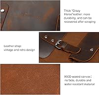 Modoker Waxed Canvas Backpack 15.6 Inch — image 3