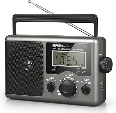 Greadio GR-T26 Portable Shortwave Radio