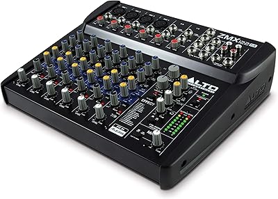 Alto Professional ZMX122FX 8-Channel Audio Mixer with Effects