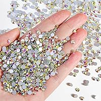 Beadsland Flatback Rhinestones 14400pcs Crystal AB SS20 — image 2