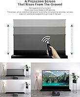 VIVIDSTORM VSDSTUST120H Motorized Floor Rising Projector Screen — image 4