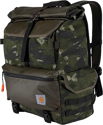 Carhartt 40L Nylon Roll Top Backpack