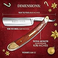 Naked Armor Straight Razor Kit - Brown — image 2