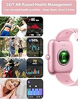 KALINCO Smart Watch Women 44mm with Alexa — image 4