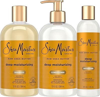 SheaMoisture Raw Shea Butter Deep Moisturizing Hair Care Set