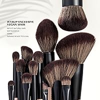 Jessup 7pcs Double Sided Makeup Brushes Set – Peach Dust — image 2