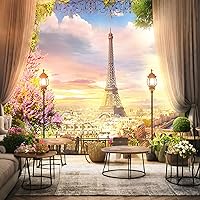 Yieldeer 6x6 ft Paris Photo Backdrop — image 7