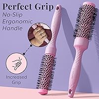 Lily England Round Blow Dry Brush Set (Pink) — image 7