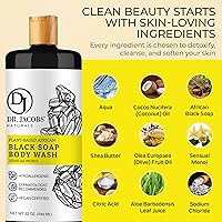 Dr Jacobs Naturals African Black Soap 32oz — image 5