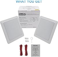 Herdio 5.25-Inch Passive Ceiling Speakers — image 7