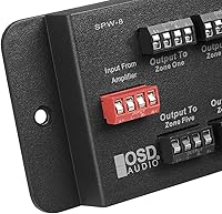 OSD Audio SPW8 Whole House Audio 8-Zone Speaker Distribution Panel — image 4