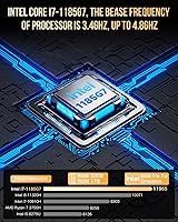 GMKtec M2 Pro S Mini PC Intel Core i7-1185G7 32GB RAM 1TB SSD — image 2