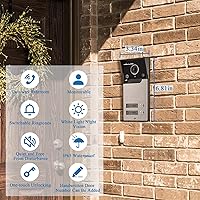 WOLILIWO V7022B-MSA-1V002 Wired Video Intercom System — image 2