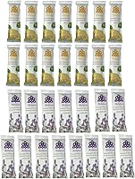 Asheva 8″ x 9″ Individually Wrapped Oshibori Towels - Lavender, Lemon, Tea Tree Scents (25 Pack) — image 1