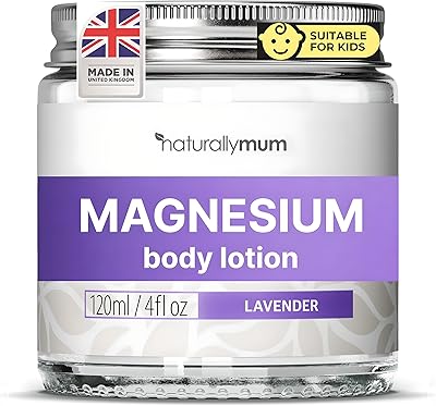 NaturallyMum Magnesium Body Lotion 120mL Lavender