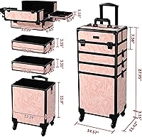 Byootique 4-in-1 Makeup Trolley Case - Coyote Buttes Dusk — image 2