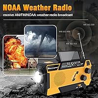 RunningSnail SF20250612B0CHRCNRFB Emergency Crank Weather Radio — image 2
