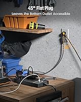 SUPERDANNY 5000 Joules Surge Protector Power Strip with 13 AC Outlets and 4 USB Ports — image 5