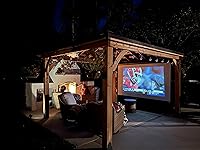 Elite Screens M110H 110-inch Manual Pull Down Projector Screen — image 2