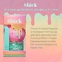 Sliick At Home Waxing Kit – Coconut Melon, Pink — image 3