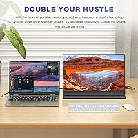 CUIUIC 18.5-inch Portable Monitor — image 4