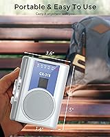Gracioso Portable Cassette Recorder Player — image 5