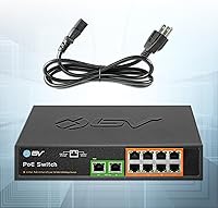 BV-Tech POE-SW802G 8-Port Gigabit PoE+ Switch — image 9