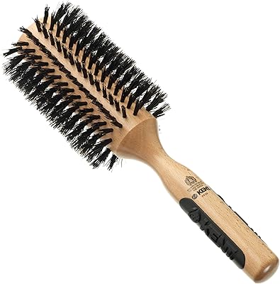 Kent PF09 Large Round Curling Brush with Boar Bristles