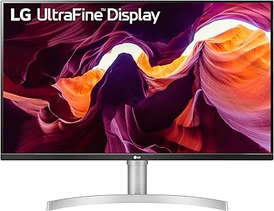 LG 27UL550-W 27-inch 4K UHD Monitor