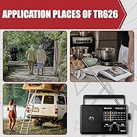 Retekess TR626 Portable AM FM Radio with Bluetooth — image 9