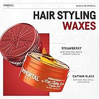 Immortal NYC Captain Black Hair Wax 5.07oz — image 6