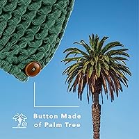 KOSMU Hair Towel - 100% Cotton Silk Hair-Drying Waffle Wrap Turban (Forest Green) — image 5